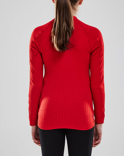 Junior Progress Baselayer CN LS - Bright Red Craft Sportswear NA