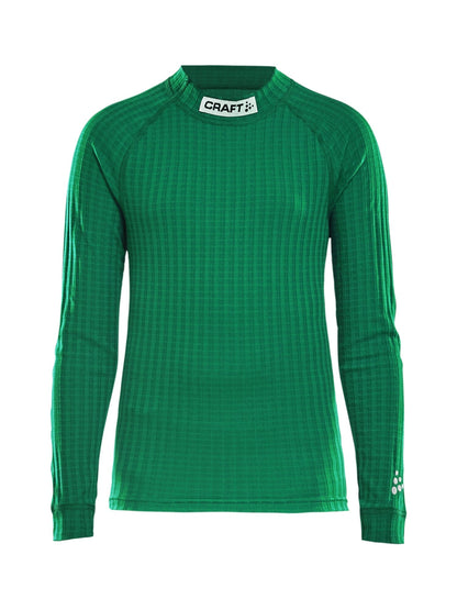 Junior Progress Baselayer CN LS - Team Green Craft Sportswear NA