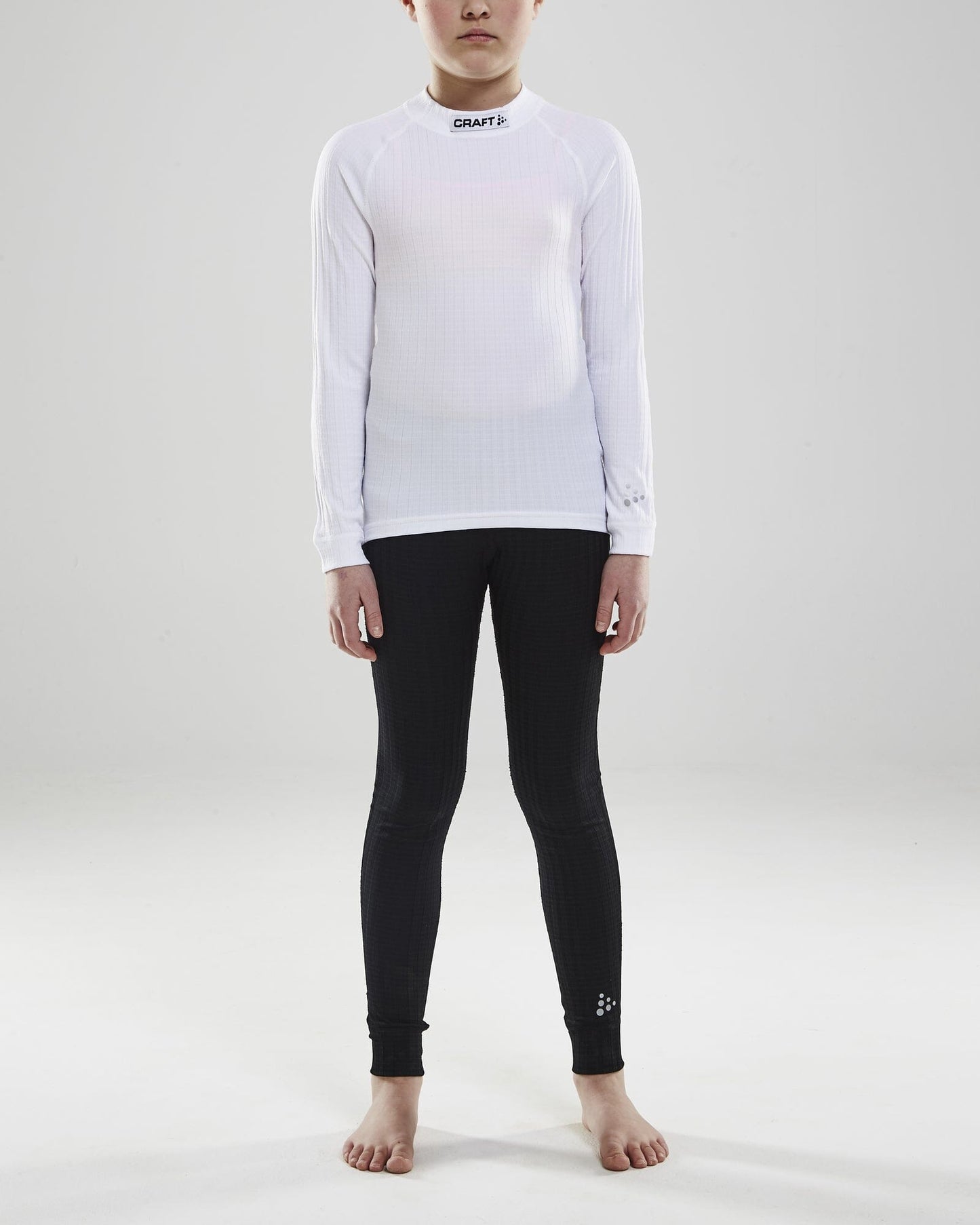Junior Progress Baselayer CN LS - White Craft Sportswear NA