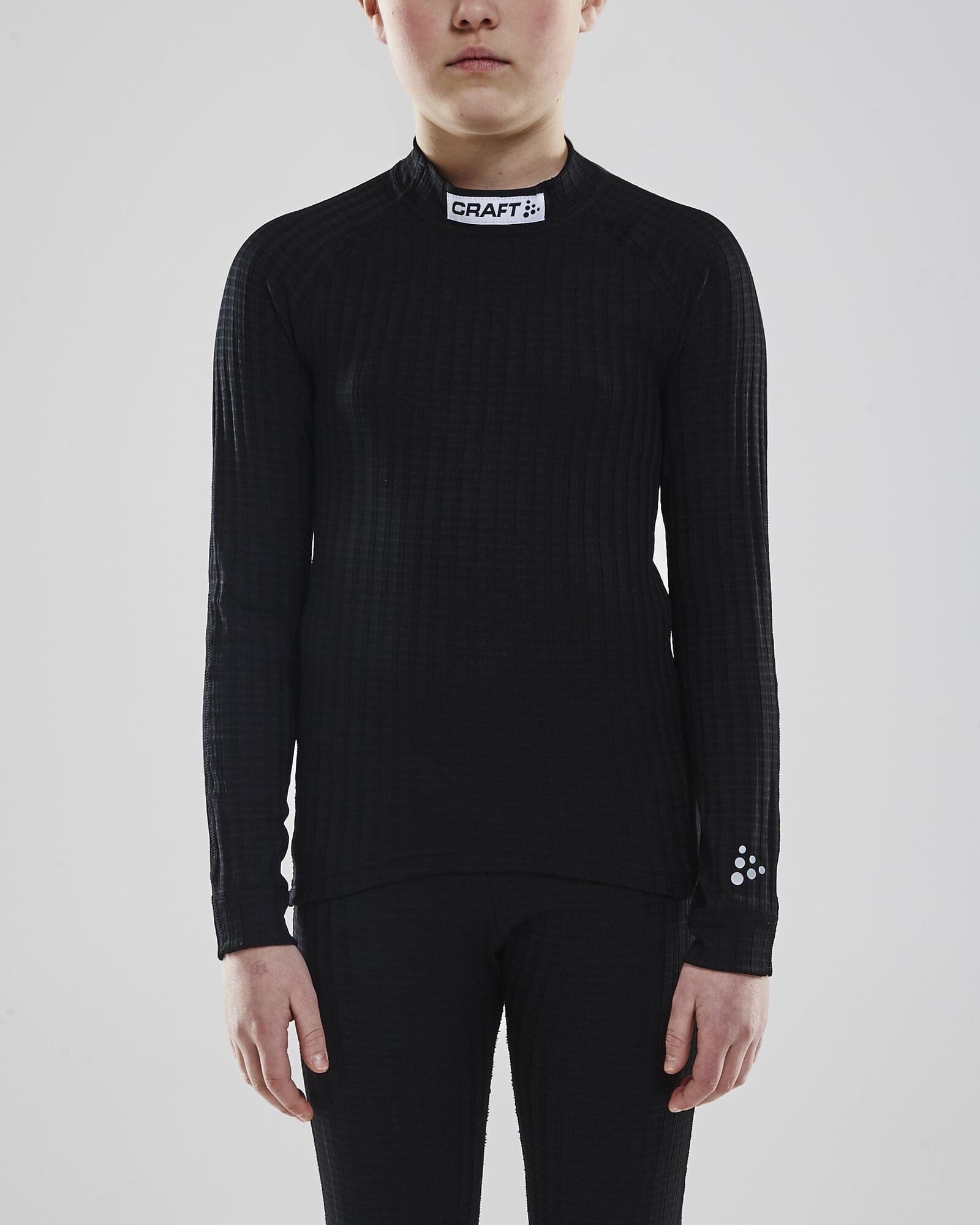 Junior Progress Baselayer CN LS - Black Craft Sportswear NA