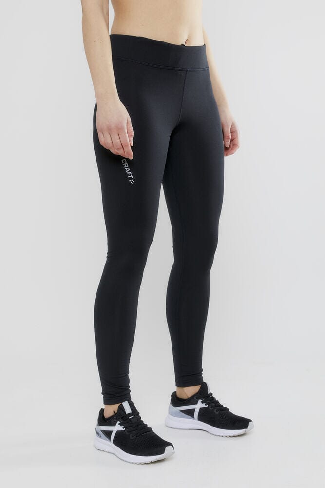 Women's Warm Train Tights - Black/Black Women's Pants and Tights Craft Sportswear NA