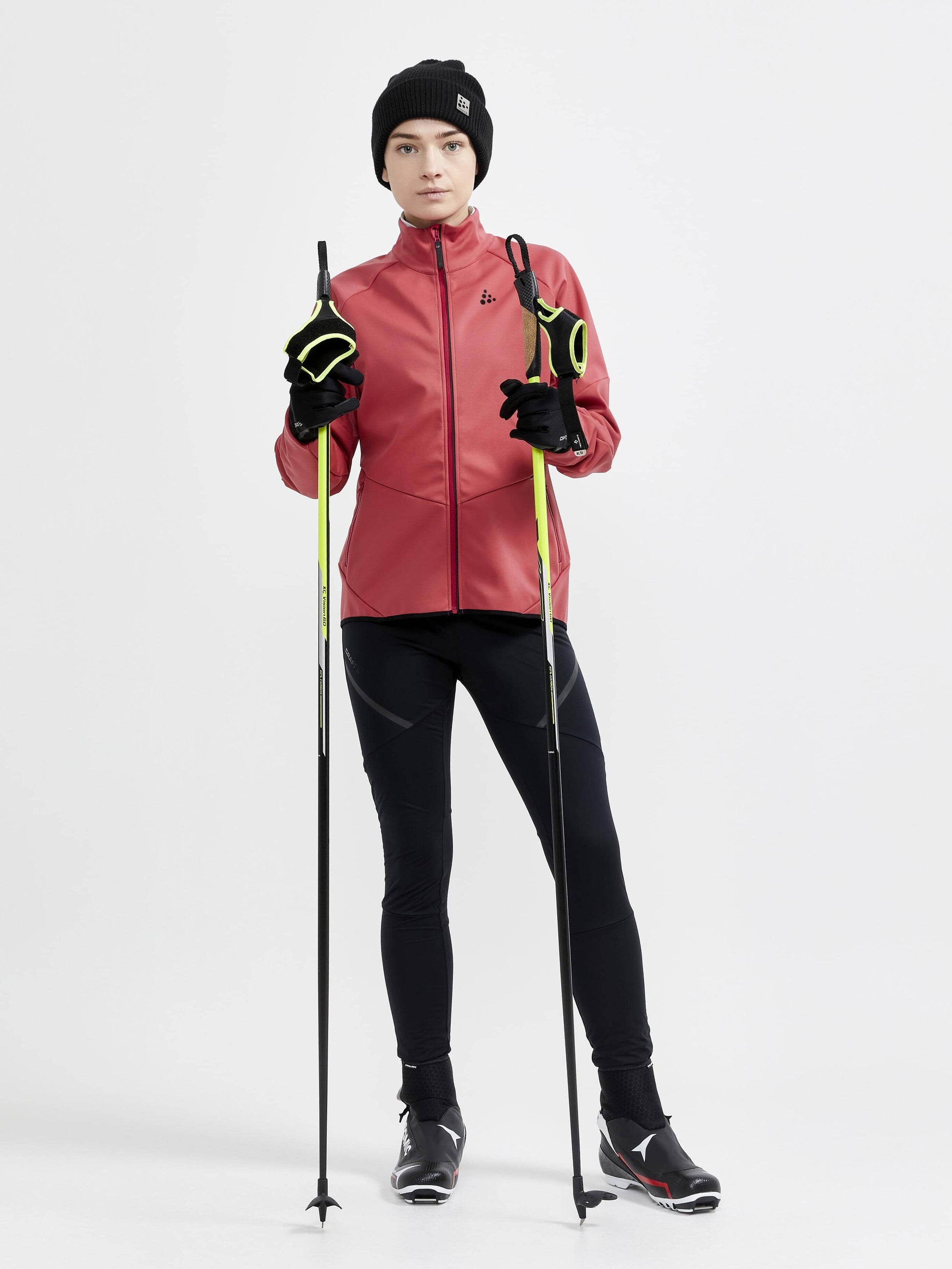 WOMEN'S GLIDE JACKET - ROSE Craft Sportswear NA