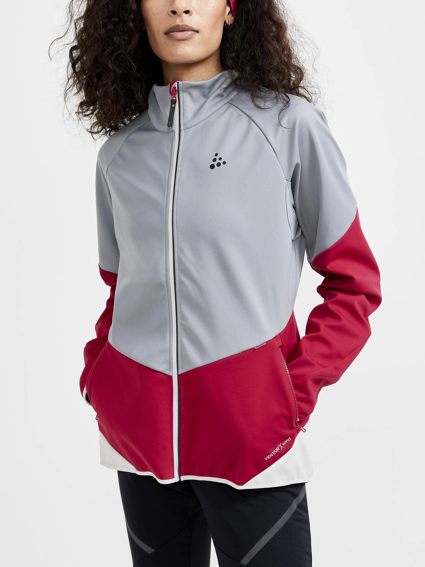 WOMEN'S GLIDE JACKET - MACHINE-MONUMENT Craft Sportswear NA