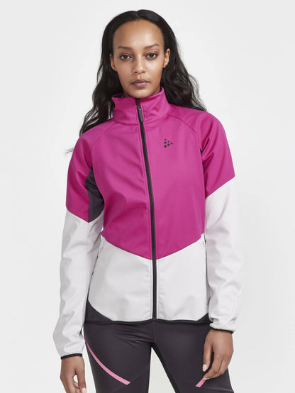 WOMEN'S GLIDE JACKET - ROXO-ASH Craft Sportswear NA