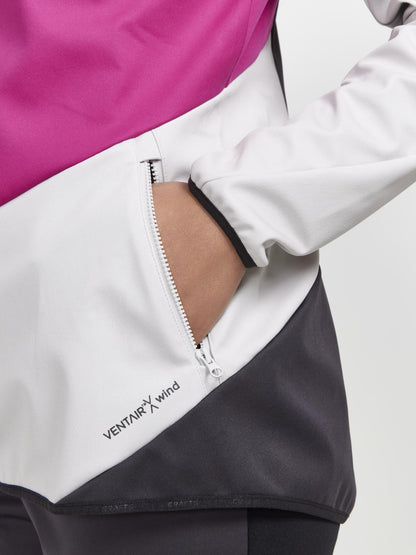 WOMEN'S GLIDE JACKET - ROXO-ASH Craft Sportswear NA