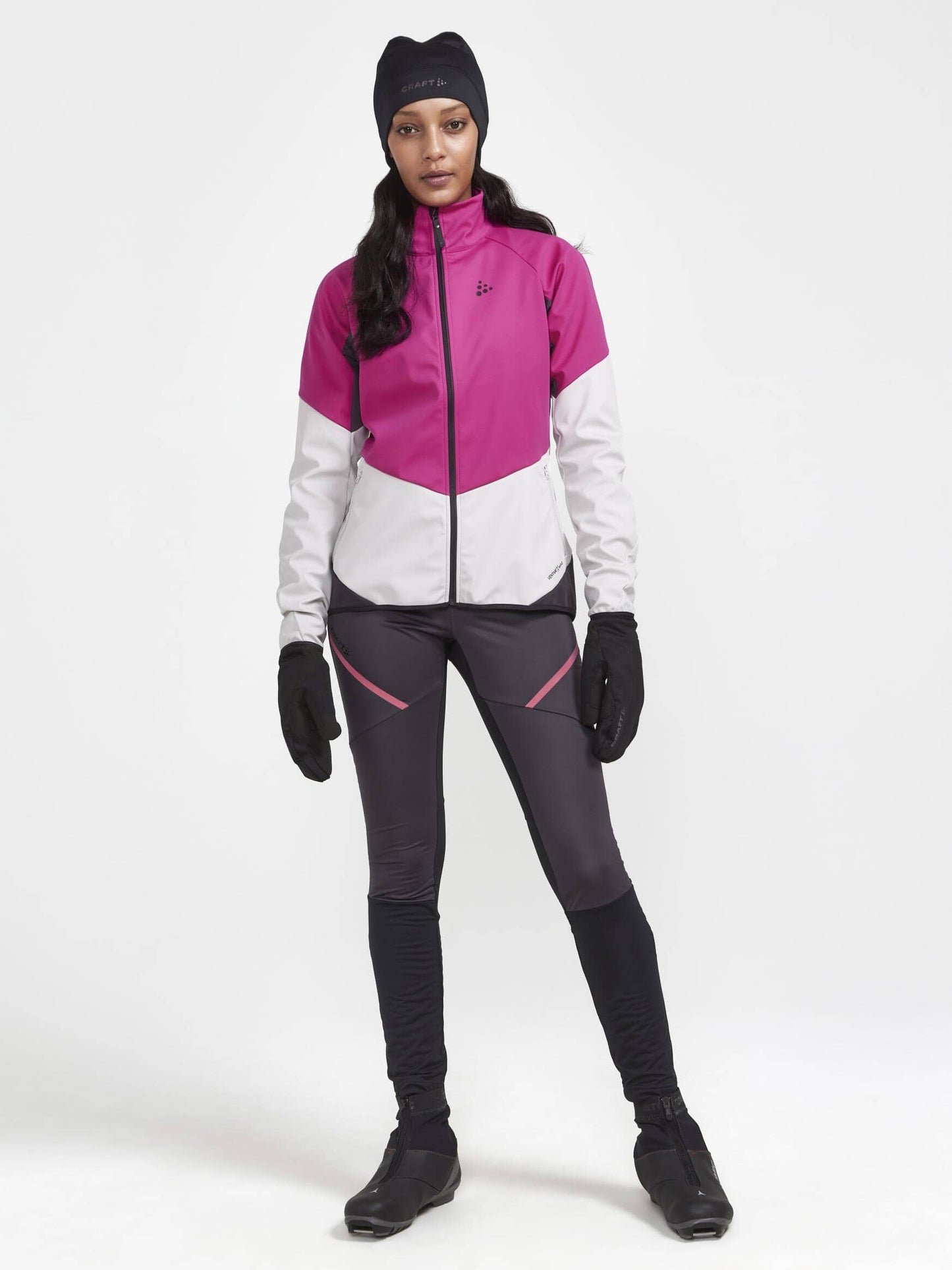WOMEN'S GLIDE JACKET - ROXO-ASH Craft Sportswear NA
