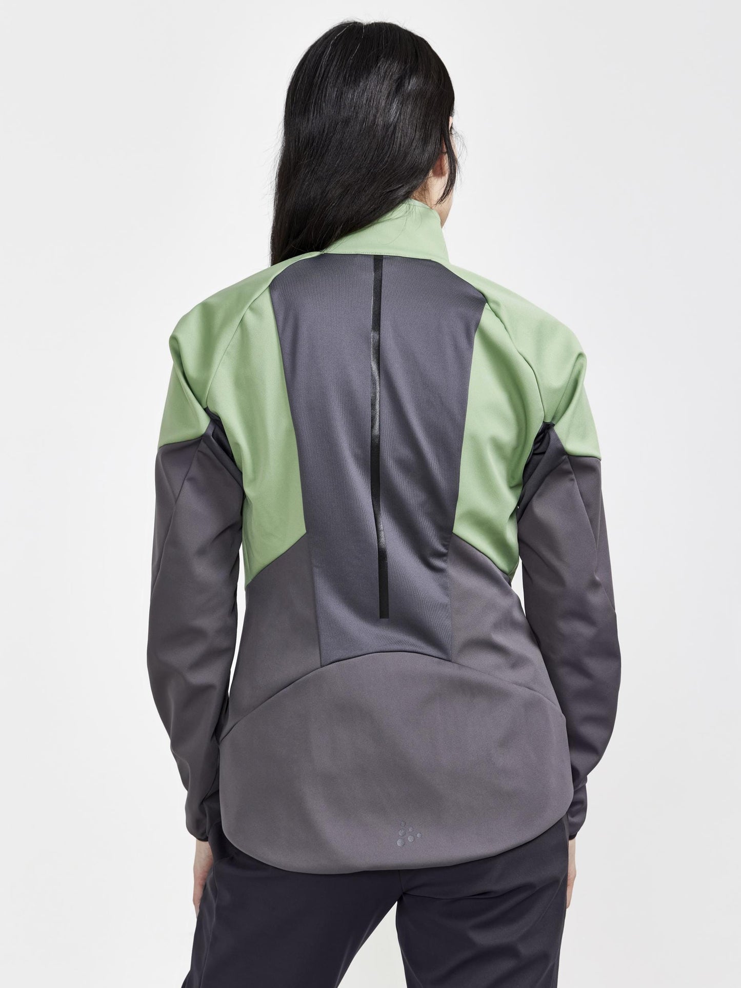 WOMEN'S GLIDE JACKET - JADE-GRANITE Craft Sportswear NA