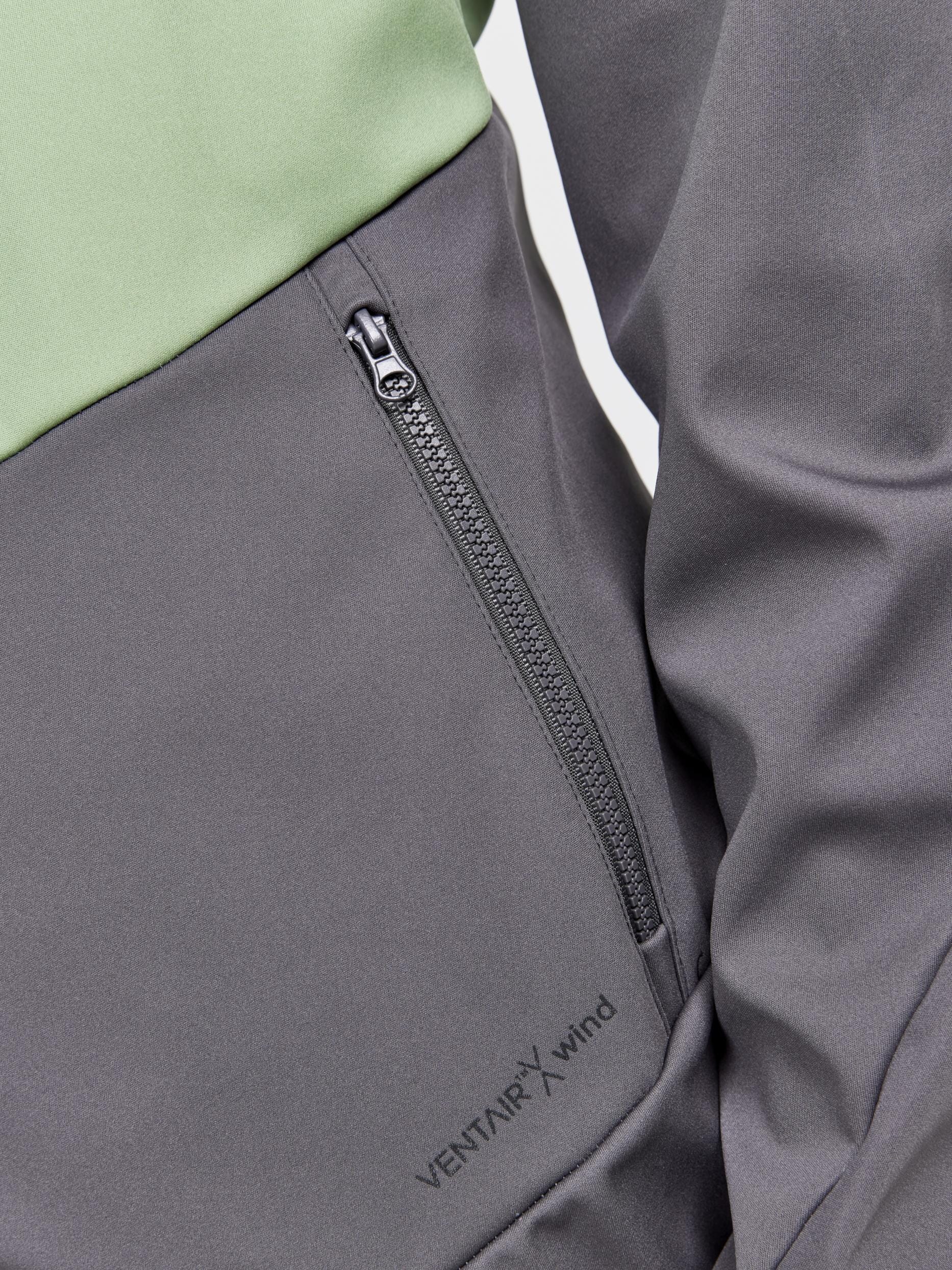 WOMEN'S GLIDE JACKET - JADE-GRANITE Craft Sportswear NA