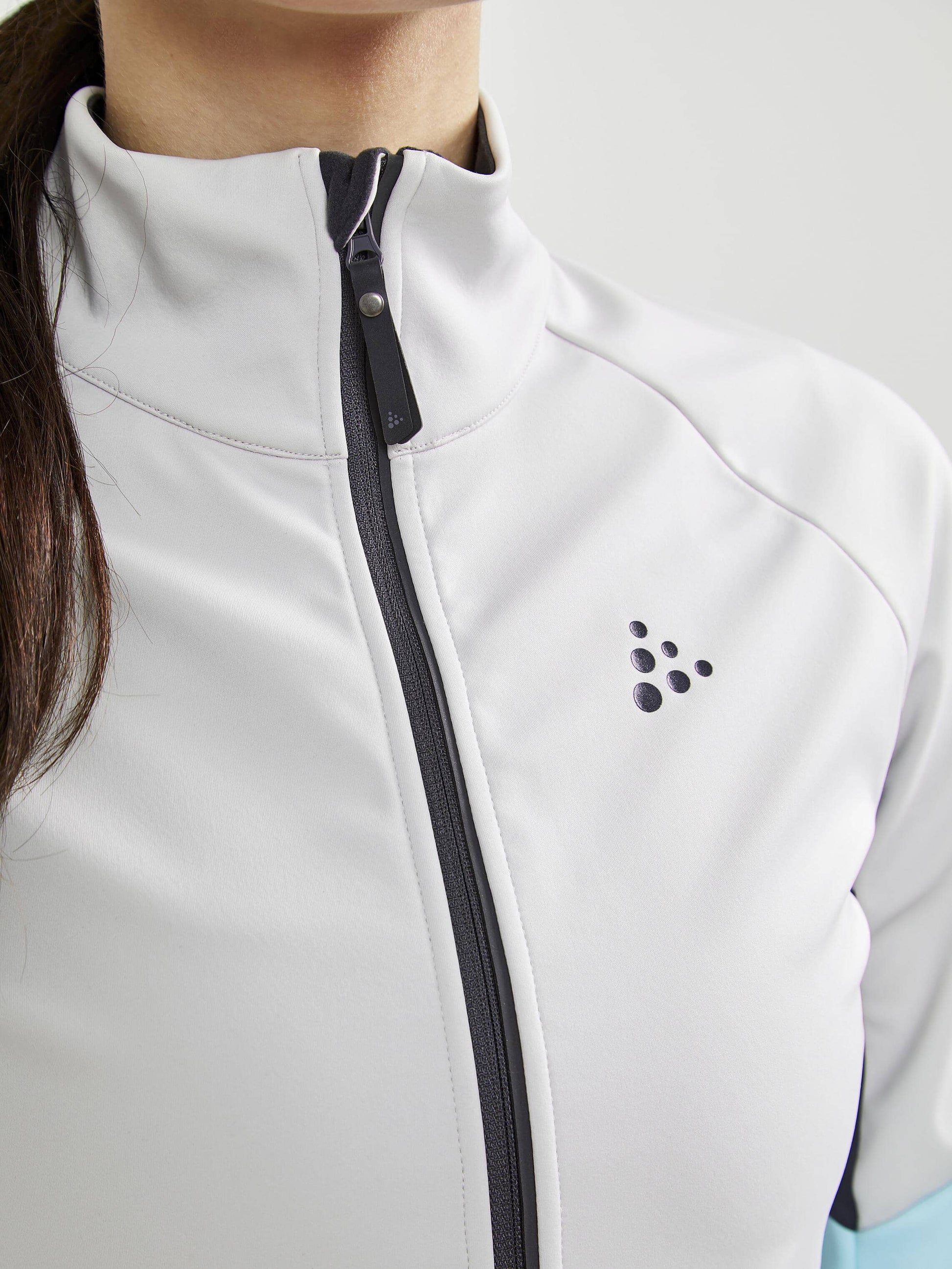 WOMEN'S GLIDE JACKET - ASH/AREA Craft Sportswear NA