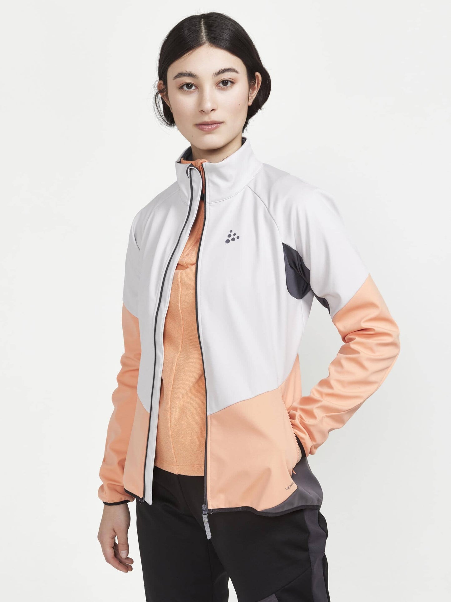 WOMEN'S GLIDE JACKET - ASH-GLOW Craft Sportswear NA