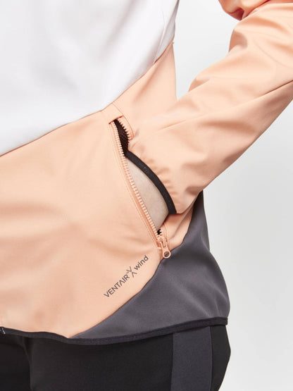 WOMEN'S GLIDE JACKET - ASH-GLOW Craft Sportswear NA