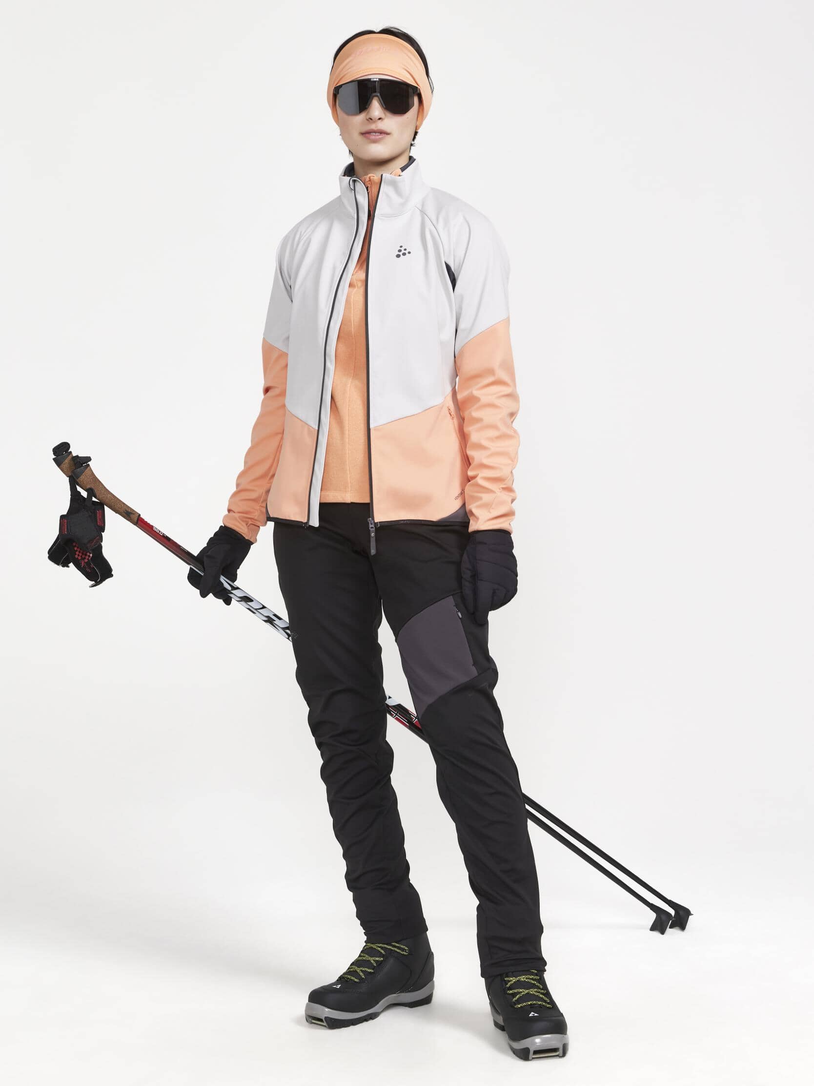 WOMEN'S GLIDE JACKET - ASH-GLOW Craft Sportswear NA