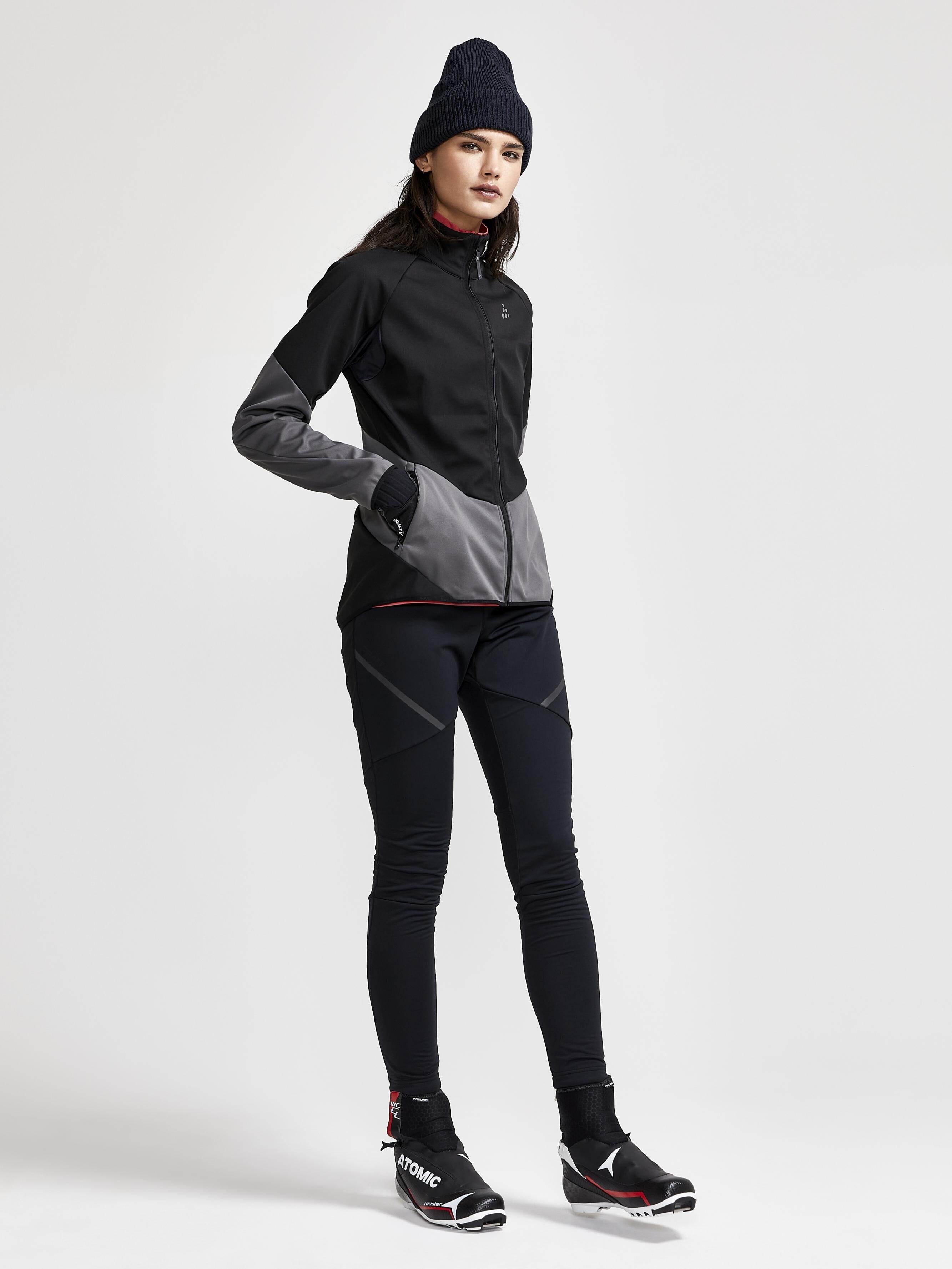 Women's Glide Jacket - Black/Granite – Craft Sportswear NA