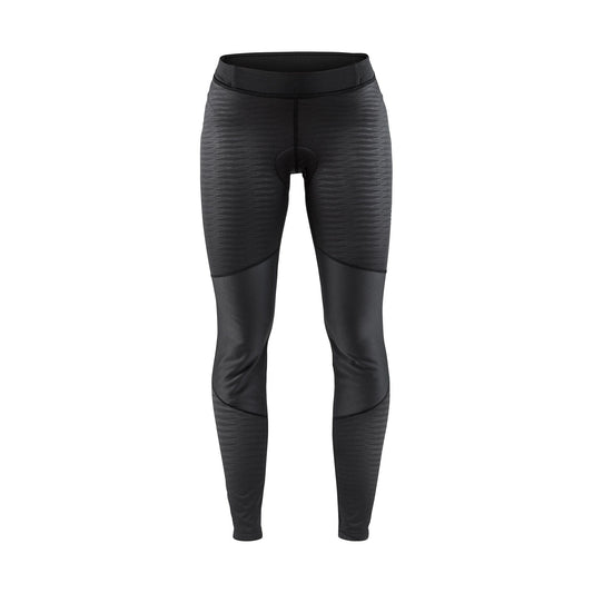 WOMEN'S IDEAL CYCLING WIND TIGHTS - Black/Black Craft Sportswear NA