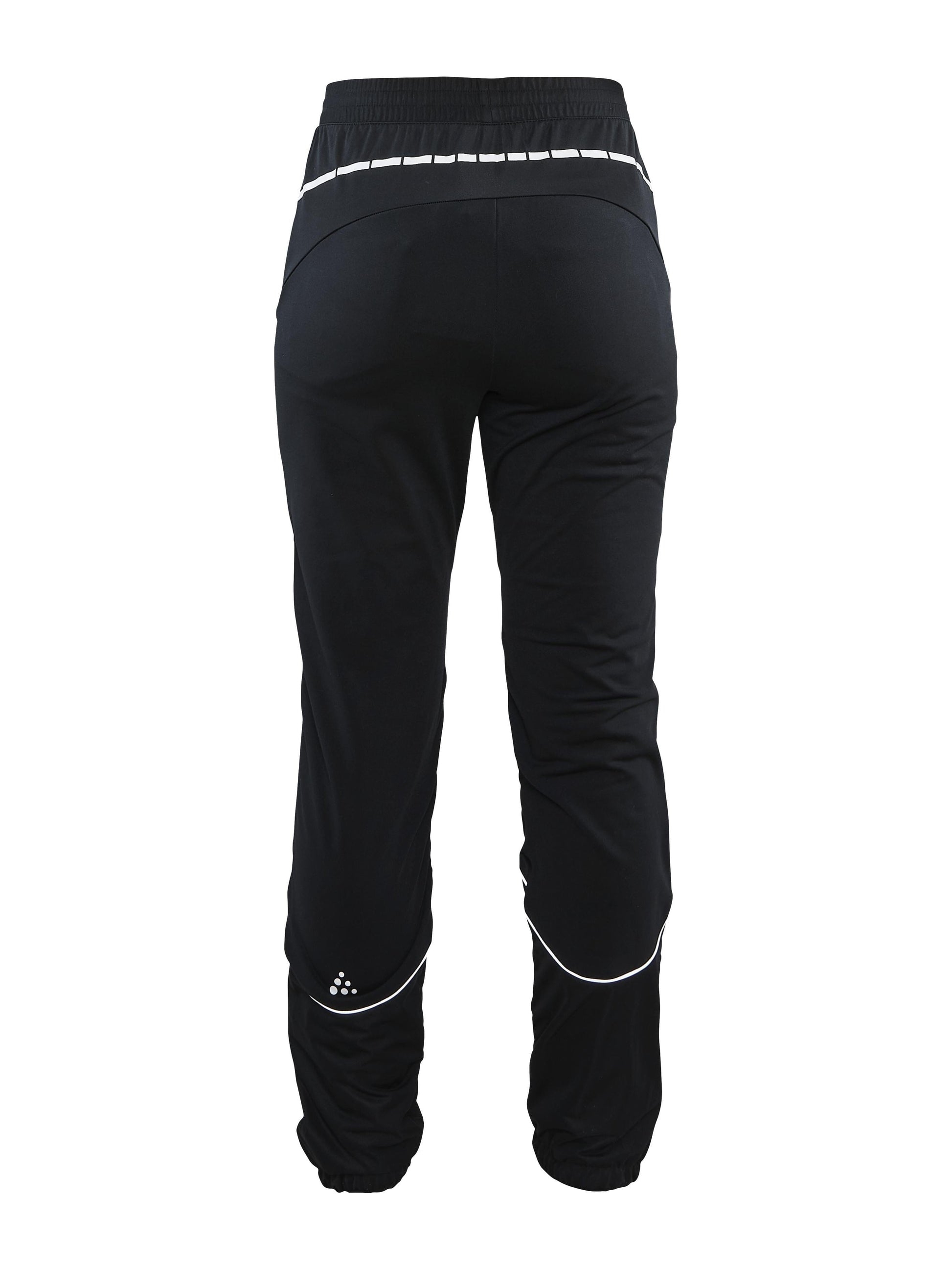 WOMEN'S CRAFT CLUB 3/4 ZIP XC SKI PANTS - Black Craft Sportswear NA