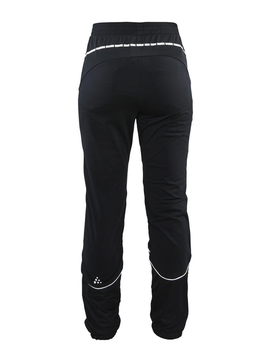 WOMEN'S CRAFT CLUB 3/4 ZIP XC SKI PANTS - Black Craft Sportswear NA