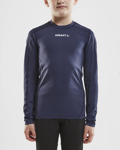 Junior Pro Control Compression Long-Sleeve - NAVY Craft Sportswear NA