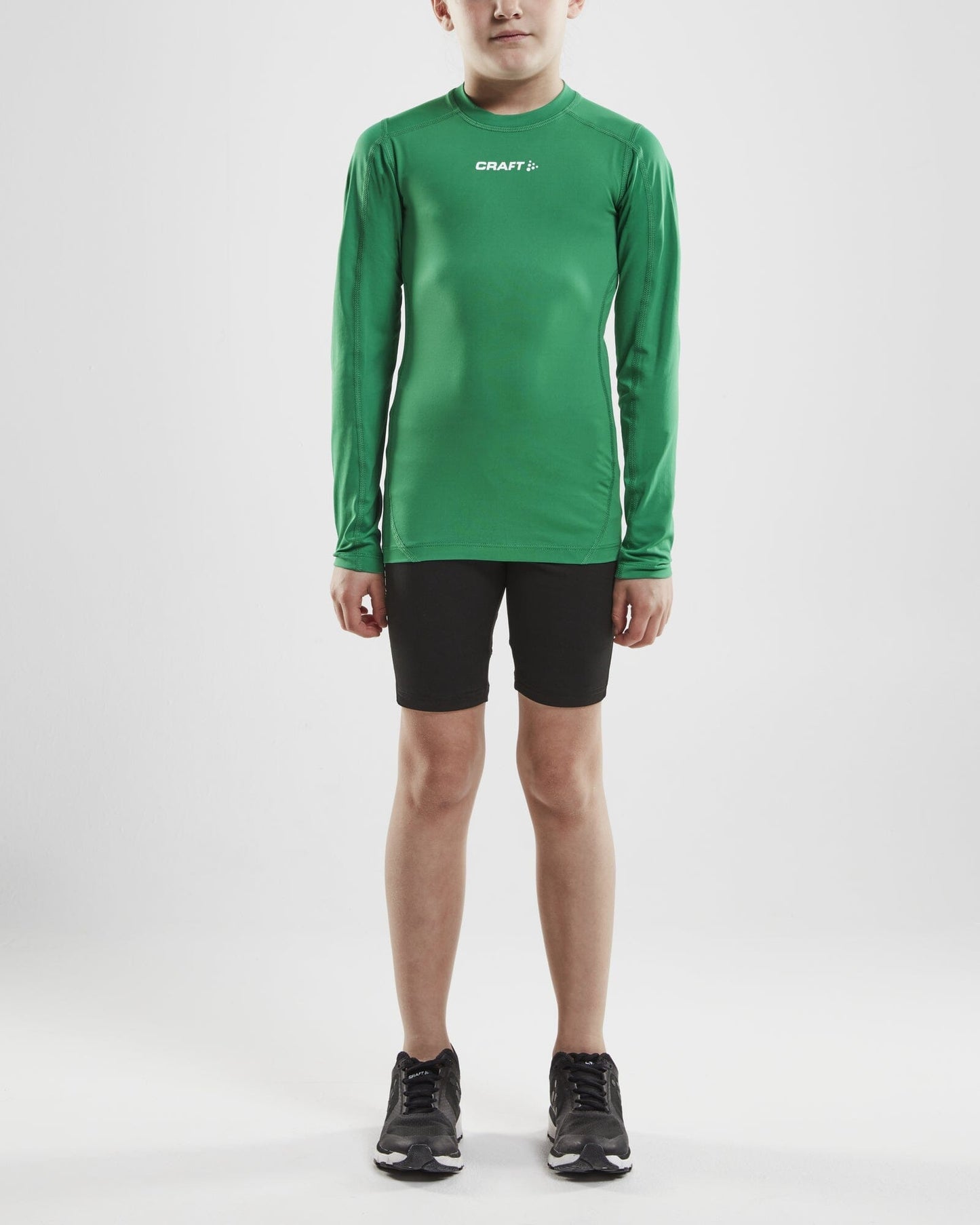 Junior Pro Control Compression Long-Sleeve - TEAM GREEN Craft Sportswear NA