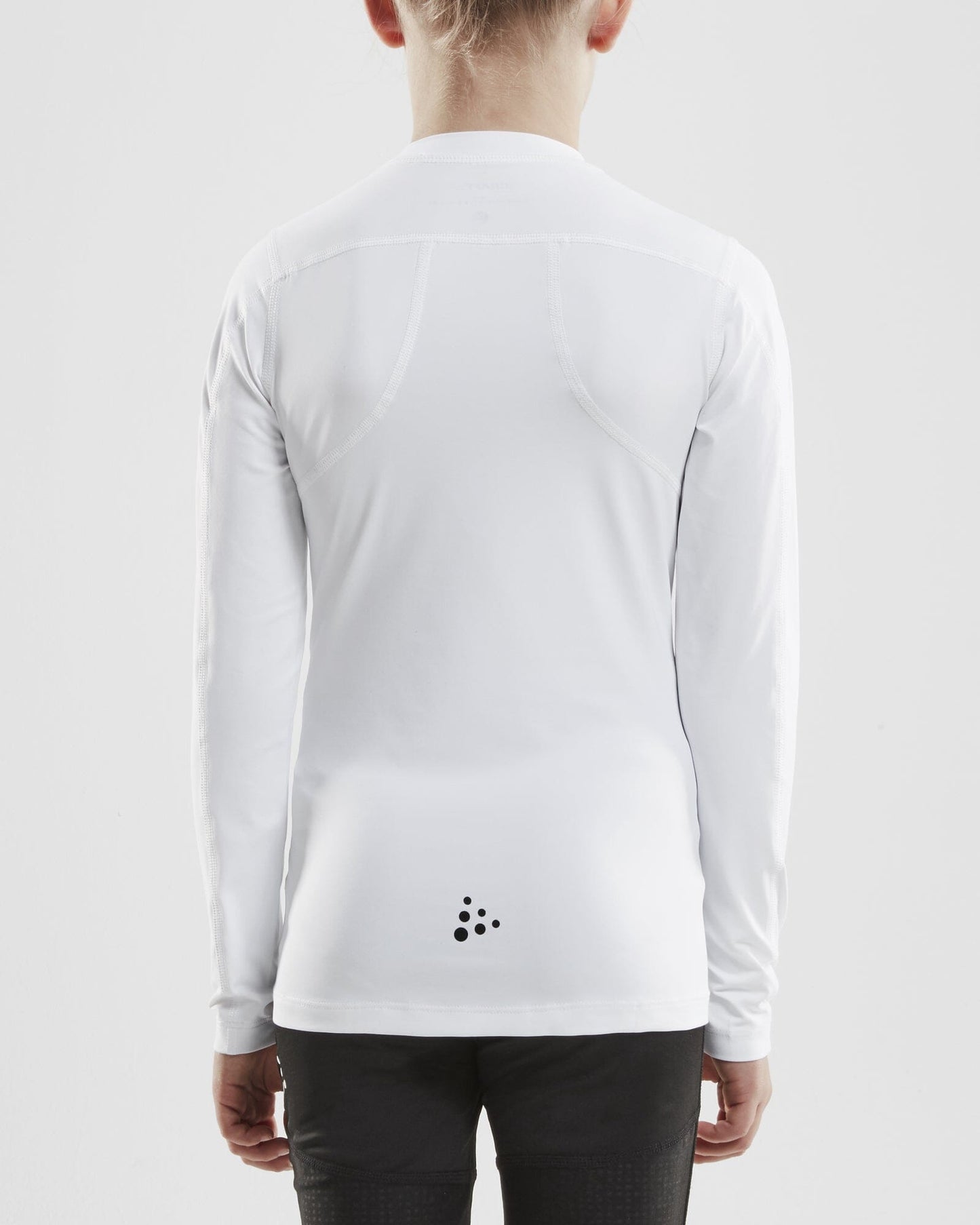 Junior Ability Compression Long Sleeve - White Craft Sportswear NA