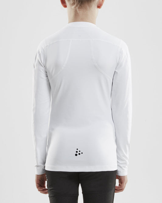 Junior Ability Compression Long Sleeve - White Craft Sportswear NA