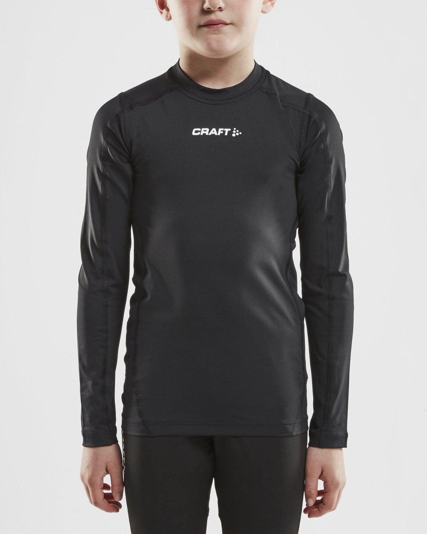 Junior Ability Compression Long Sleeve - Black Craft Sportswear NA