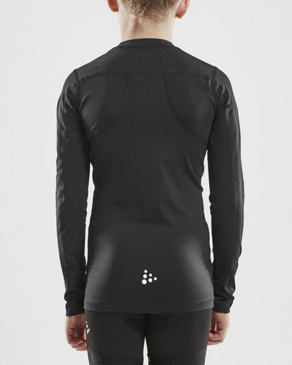 Junior Ability Compression Long Sleeve - Black Craft Sportswear NA