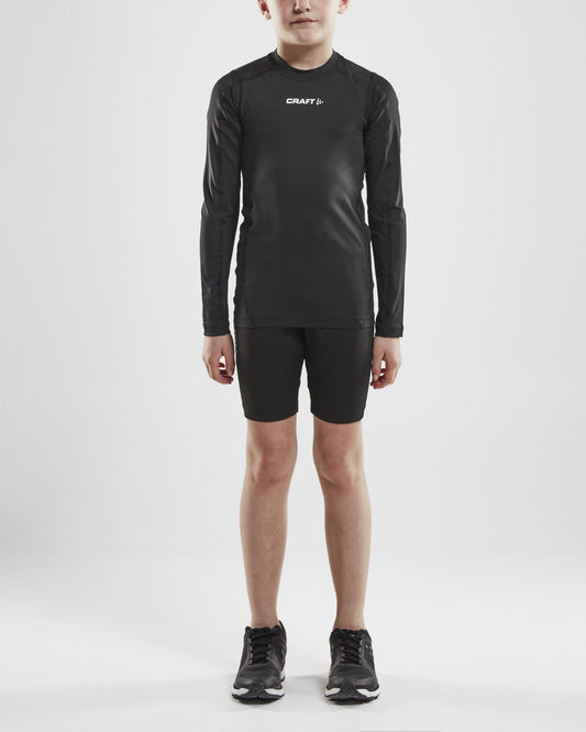 Junior Ability Compression Long Sleeve - Black Craft Sportswear NA
