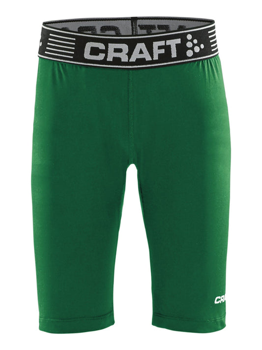 Junior Pro Control Compression Short Tights - TEAM GREEN Craft Sportswear NA