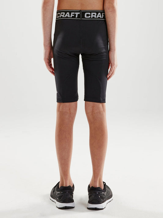 Junior Pro Control Compression Short Tights - Black Craft Sportswear NA
