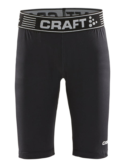 Junior Pro Control Compression Short Tights - Black Craft Sportswear NA