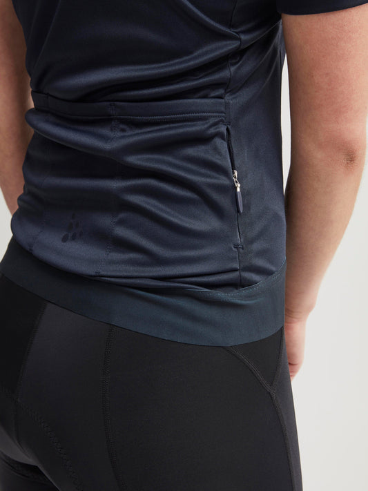 WOMEN'S ESSENCE CYCLING JERSEY - BLAZE Craft Sportswear NA