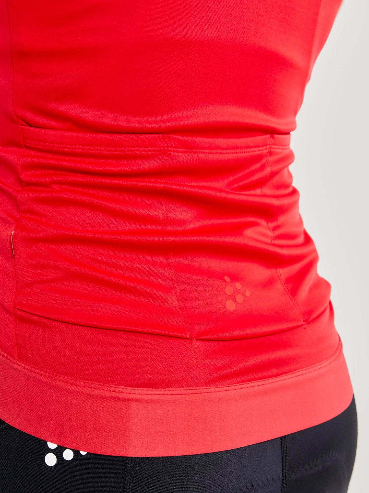 WOMEN'S ESSENCE CYCLING JERSEY - BRIGHT RED Craft Sportswear NA