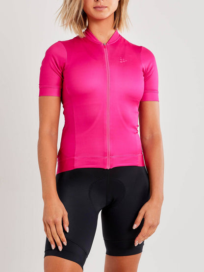 WOMEN'S ESSENCE CYCLING JERSEY - FAME Craft Sportswear NA