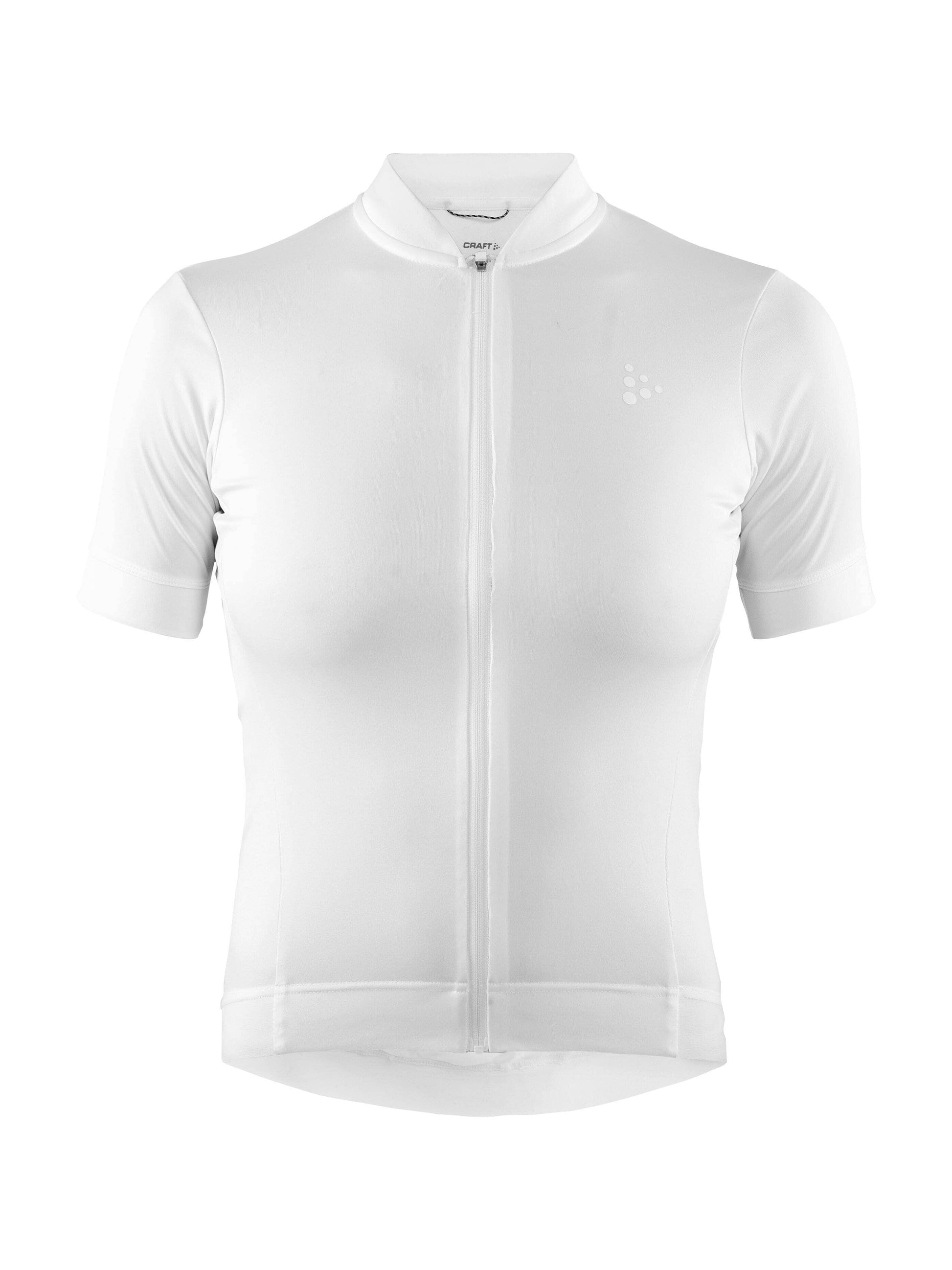 WOMEN'S ESSENCE CYCLING JERSEY - WHITE Craft Sportswear NA