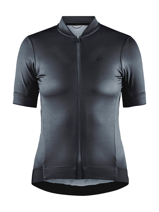 WOMEN'S ESSENCE CYCLING JERSEY - ASPHALT Craft Sportswear NA