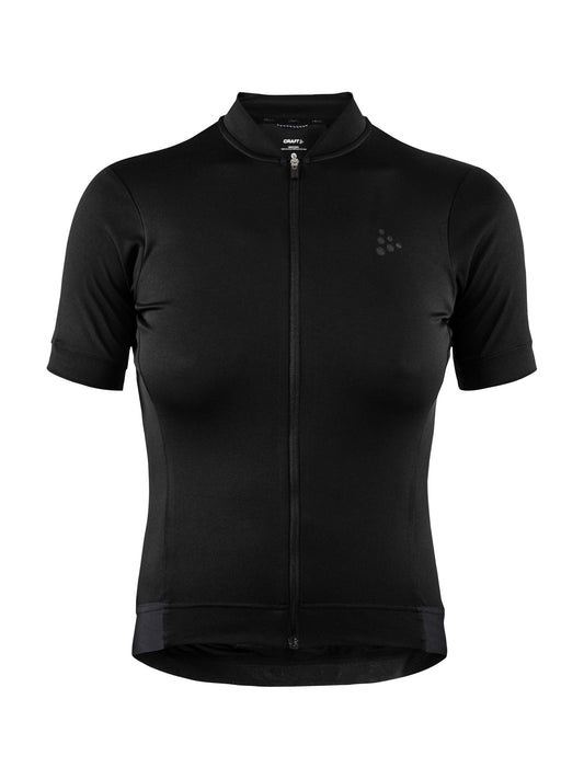 WOMEN'S ESSENCE CYCLING JERSEY - Black Craft Sportswear NA