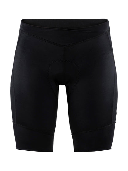 WOMEN'S ESSENCE CYCLING SHORTS - Black Craft Sportswear NA