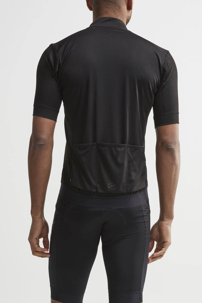 Men's Essense Cycling Jersey - Black Craft Sportswear NA