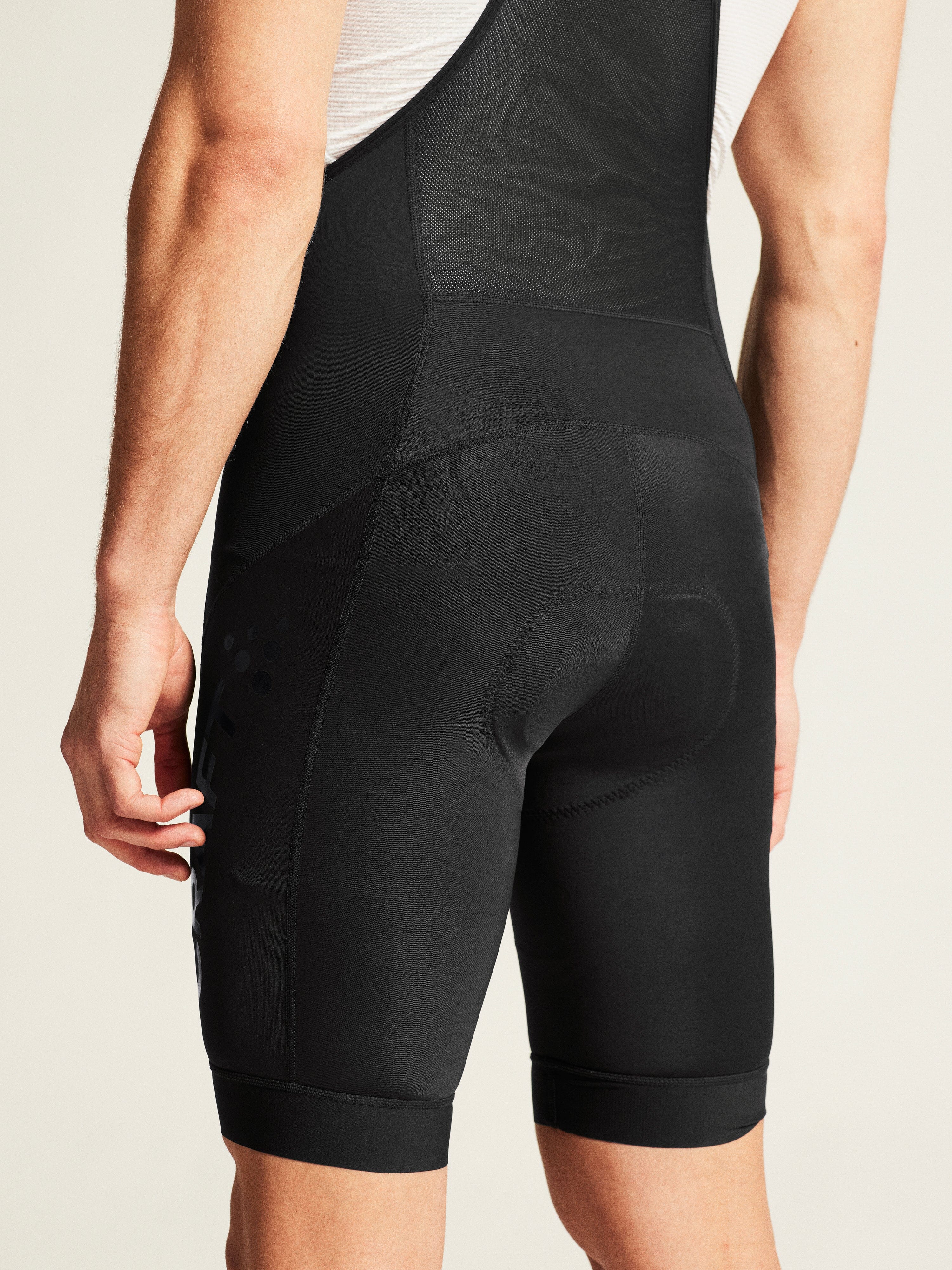 Men's Essence Cycling Bib Shorts - Black – Craft Sportswear NA