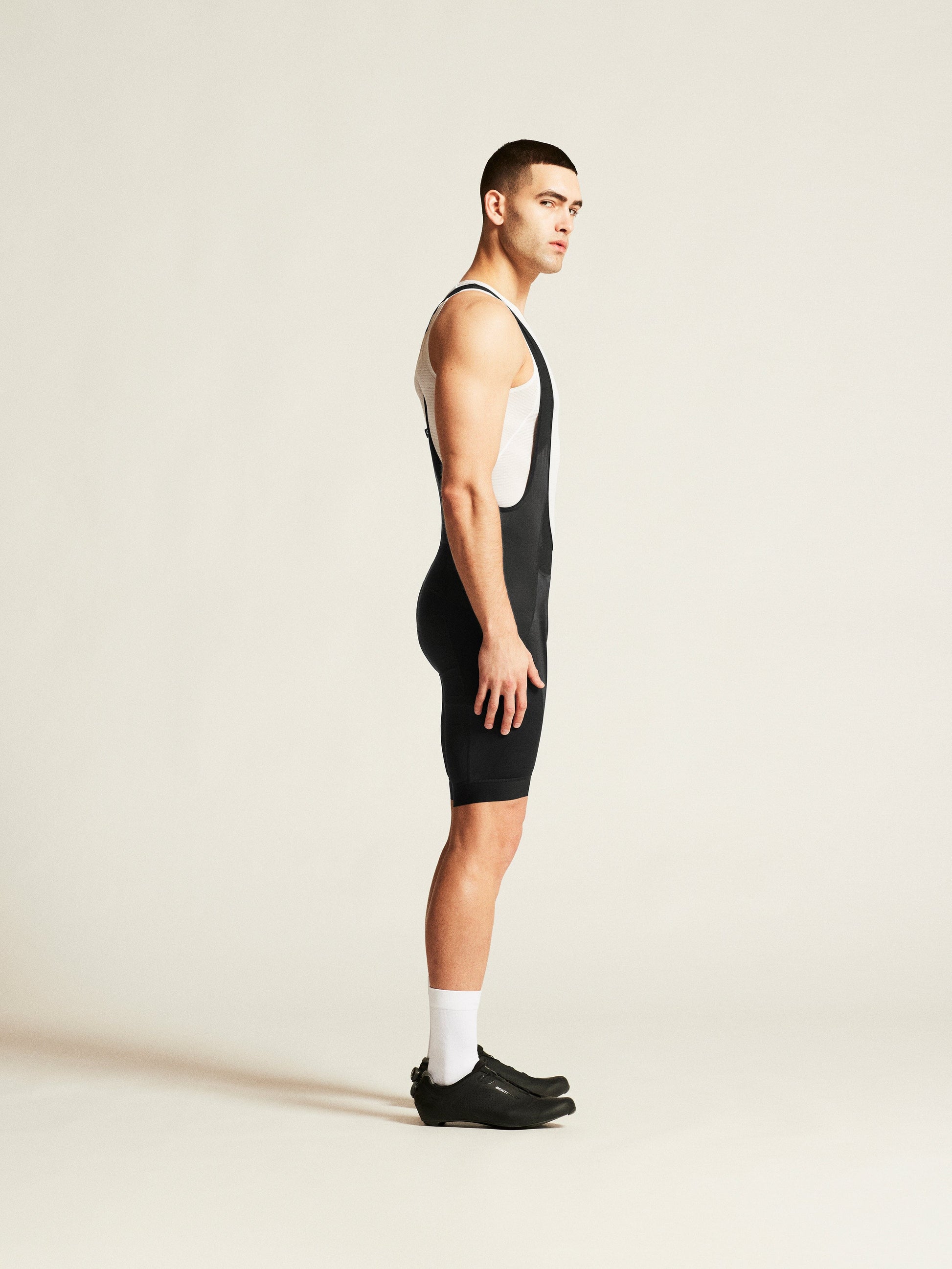 Men's Essence Cycling Bib Shorts - Black Men's Shorts Craft Sportswear NA