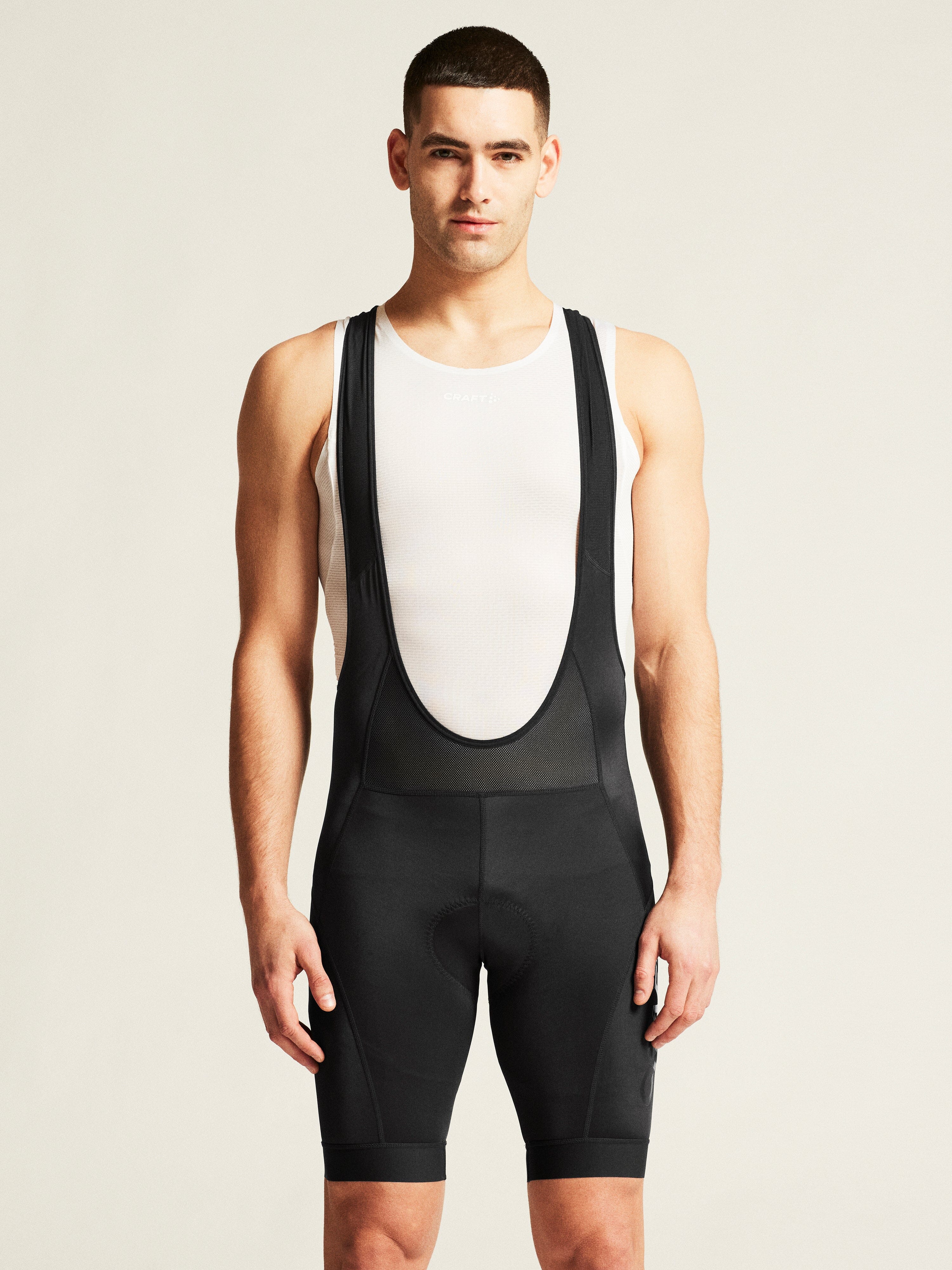 Men's Essence Cycling Bib Shorts - Black – Craft Sportswear NA