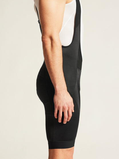 Men's Essence Cycling Bib Shorts - Black Men's Shorts Craft Sportswear NA