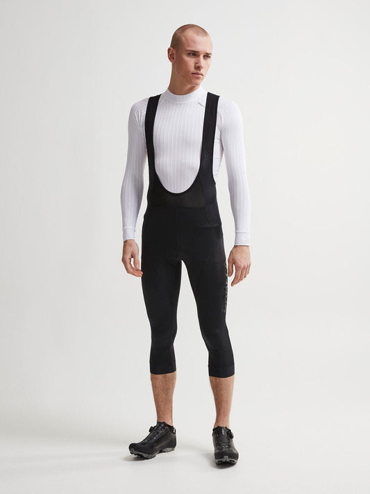 MEN'S ESSENCE CYCLING BIB KNICKERS - Black Craft Sportswear NA