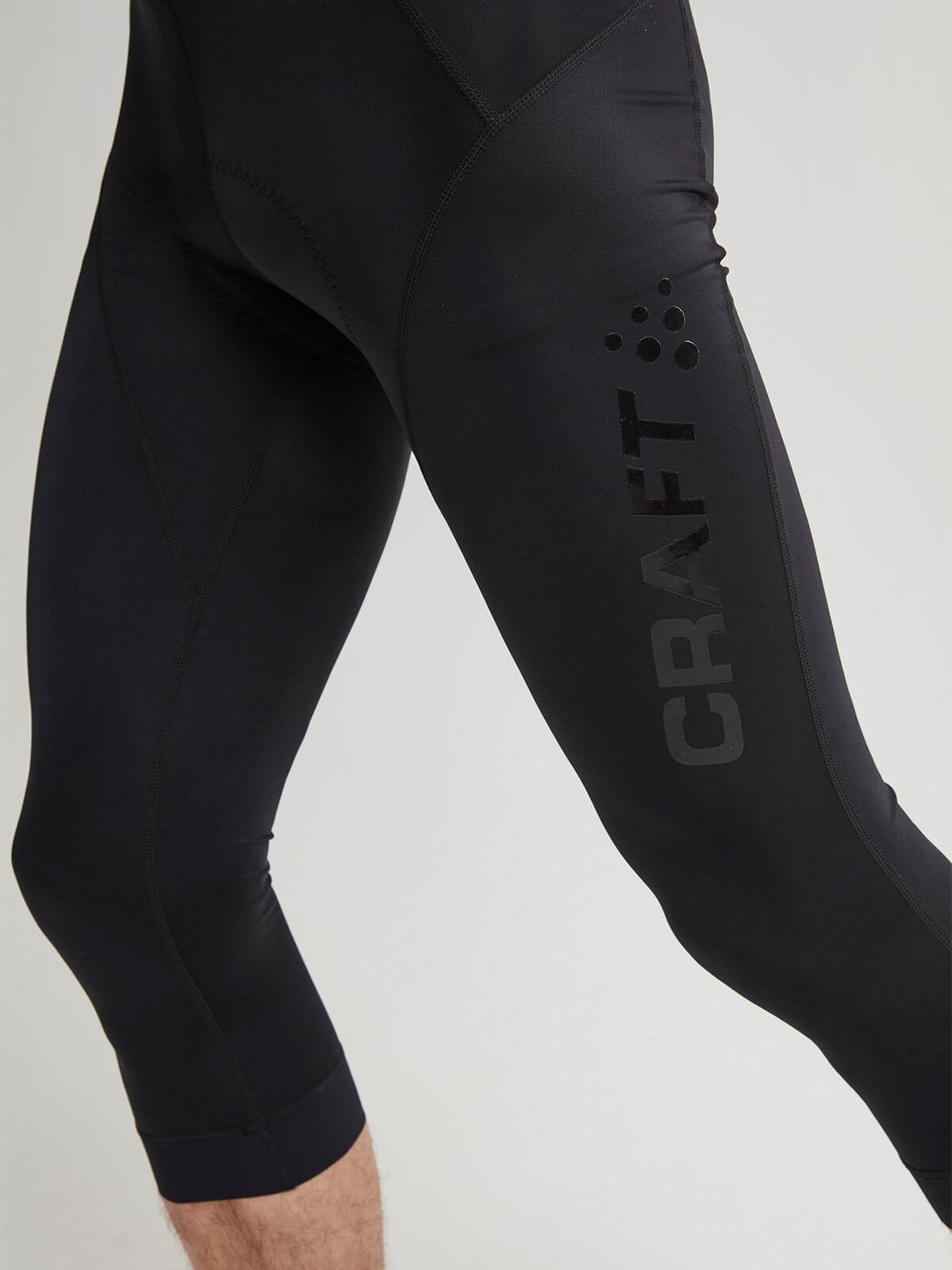 MEN'S ESSENCE CYCLING BIB KNICKERS - Black Craft Sportswear NA