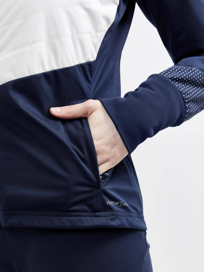 WOMEN'S STORM BALANCE XC SKI JACKET - BLAZE-ASH Craft Sportswear NA