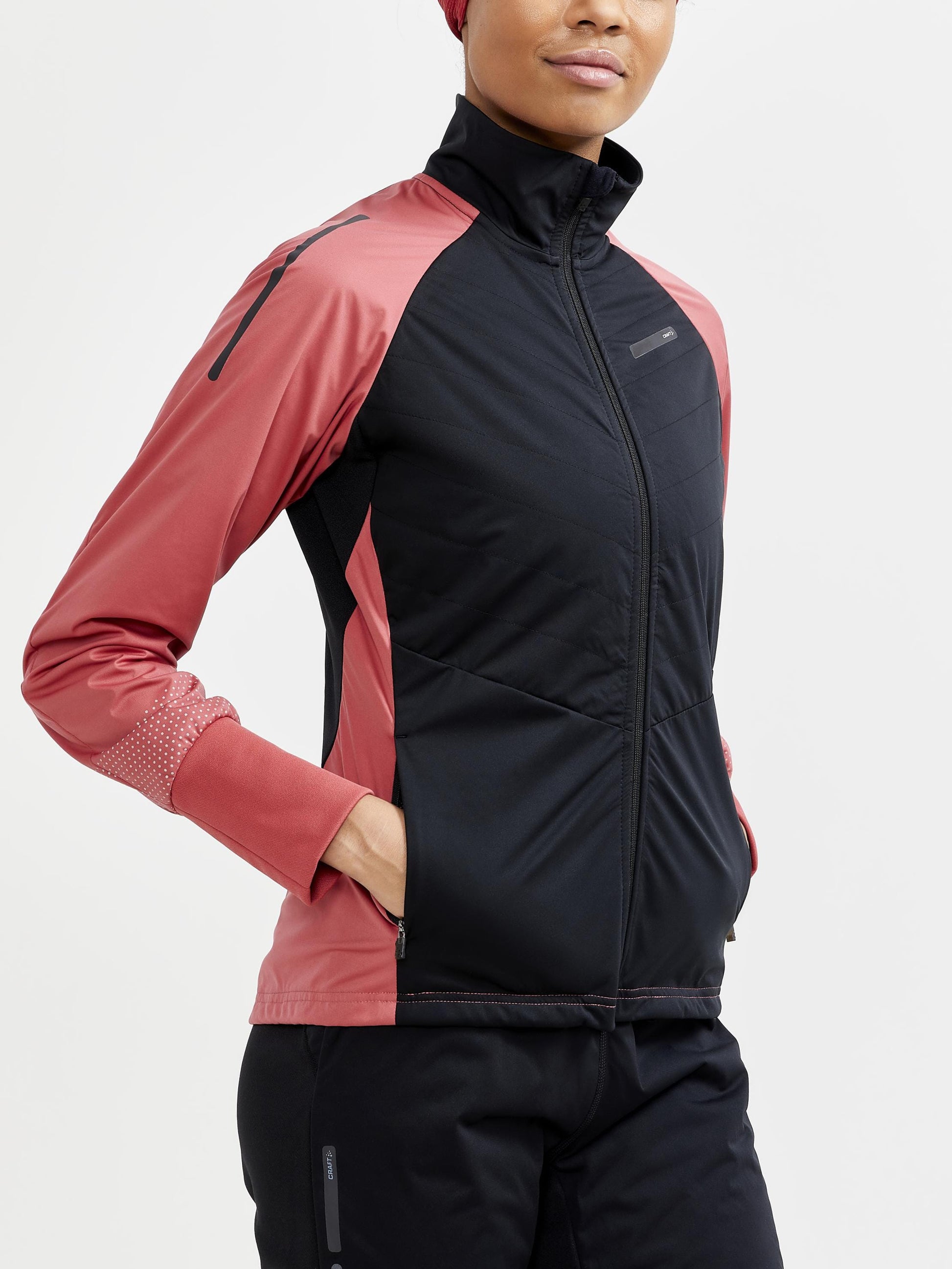 WOMEN'S STORM BALANCE XC SKI JACKET - BLACK-ROSE Craft Sportswear NA