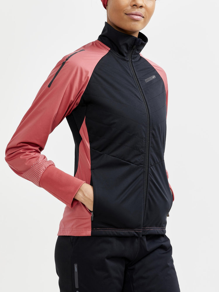 WOMEN'S STORM BALANCE XC SKI JACKET - BLACK-ROSE Craft Sportswear NA