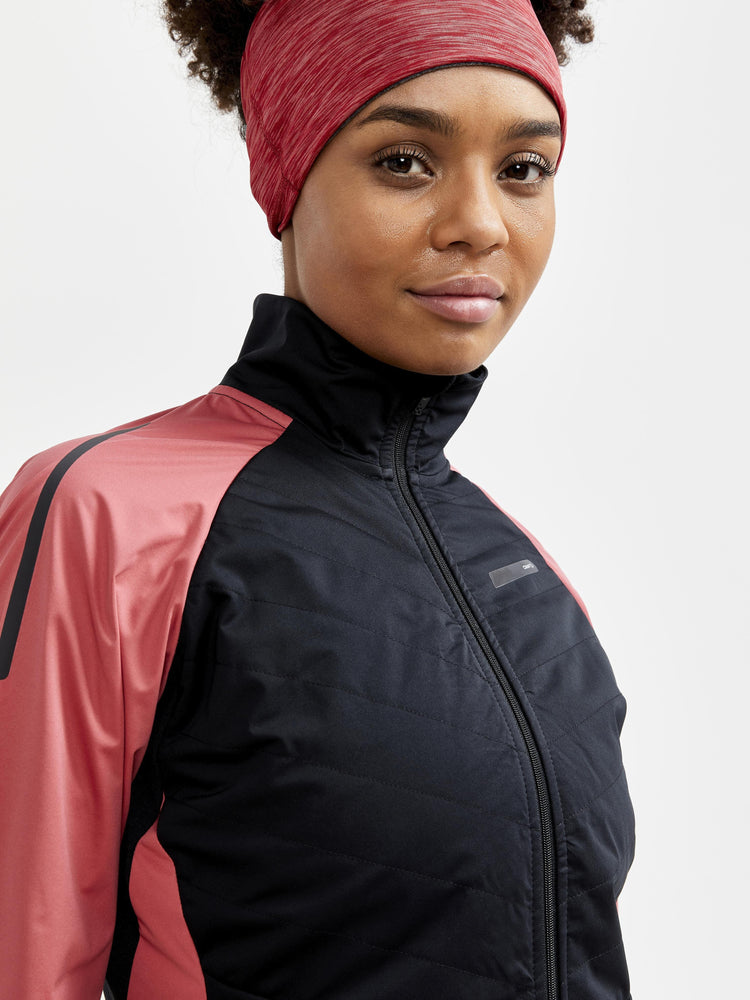 WOMEN'S STORM BALANCE XC SKI JACKET - BLACK-ROSE Craft Sportswear NA