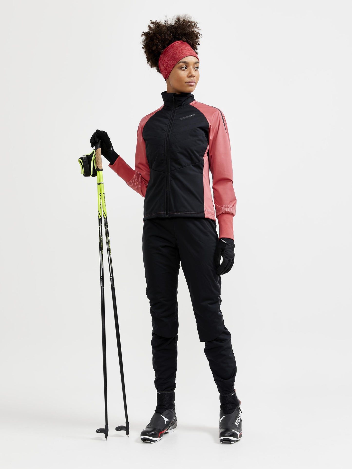 WOMEN'S STORM BALANCE XC SKI JACKET - BLACK-ROSE Craft Sportswear NA