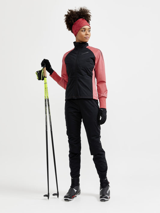 WOMEN'S STORM BALANCE XC SKI JACKET - BLACK-ROSE Craft Sportswear NA
